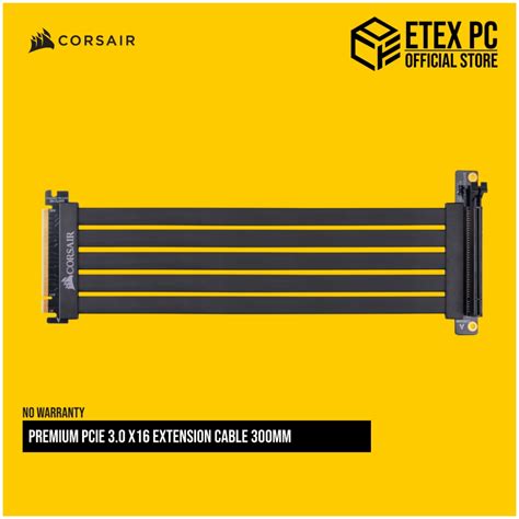 Premium PCIe 3.0 x16 Extension Cable 300mm.